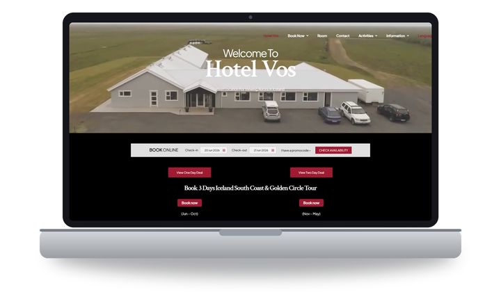 Hotel Vos (.net) website