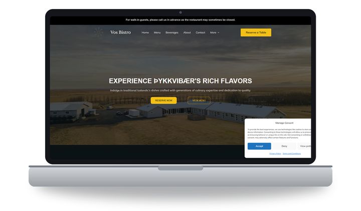 Vos Bistro website