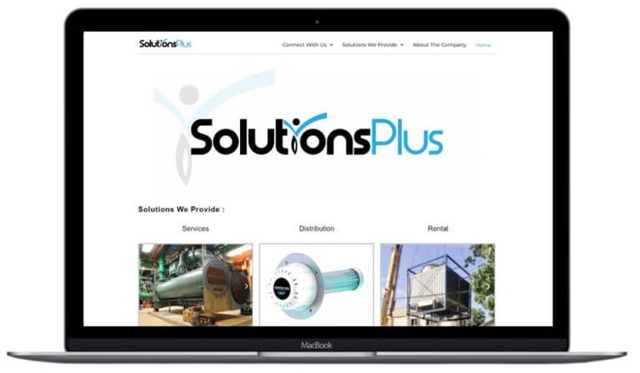Solutions Plus website